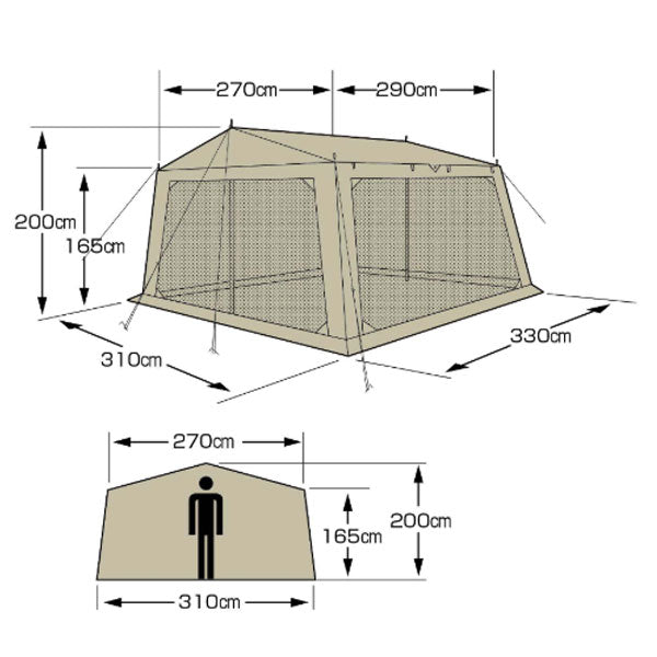 モンテ メッシュタープ UA-1076
