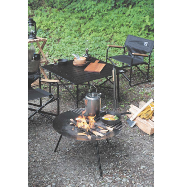 ラウンド ファイアベース(ブラック) UG-0049