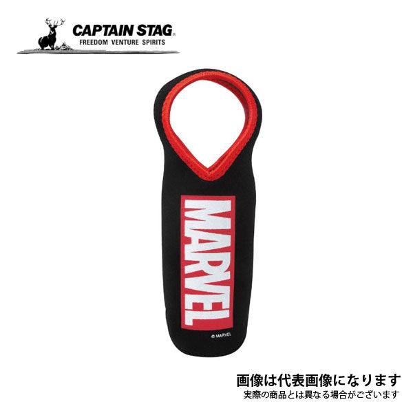 マーベル ペットボトルカバー ボックスロゴ/ブラック MA-2281