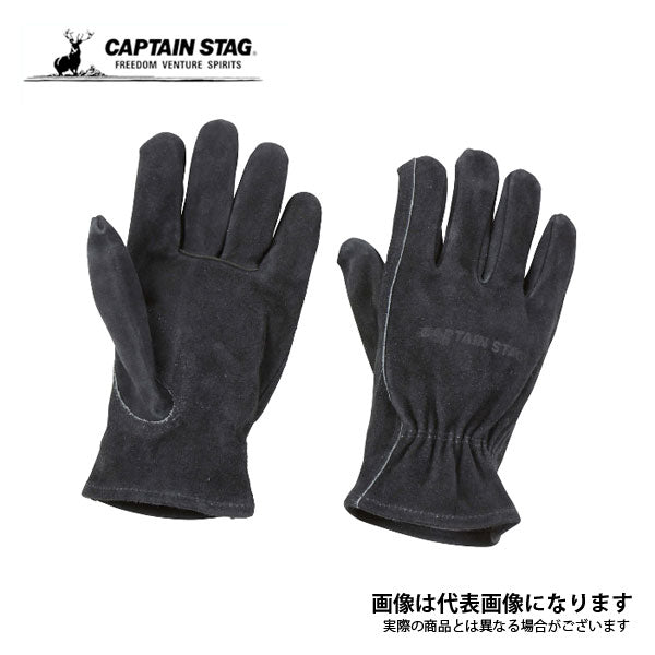 アウトドア レザーグローブ(ブラック) UG-3279