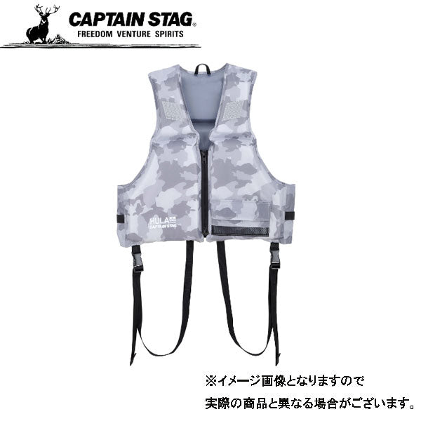 HULA フローティングベスト 大人用カモフラ US-3009
