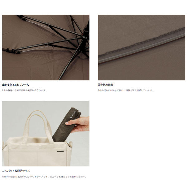 スノーピークアンブレラUL グレー UG-135GY