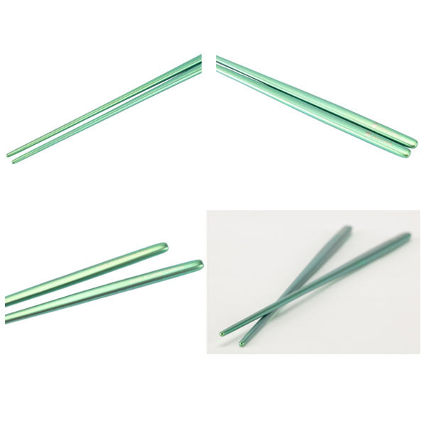 チタン先細箸グリーン SCT-115-GR