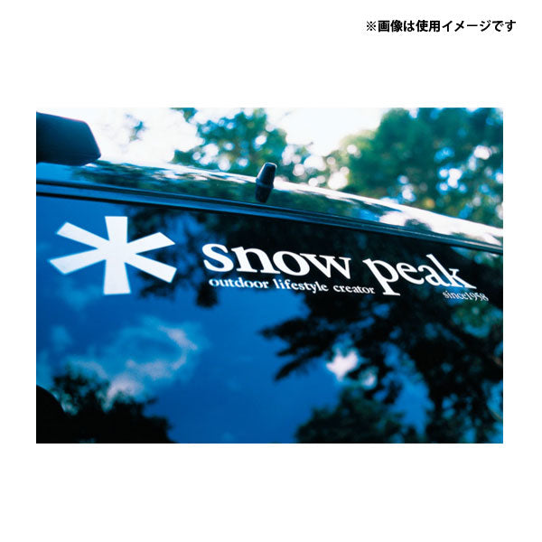 スノーピークロゴステッカーアスタリスク NV-004