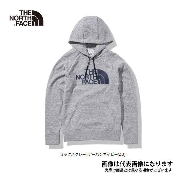 カラーヘザードスウェットフーディ(メンズ) NT62077 ZU ミックスグレー×アーバンネイビー