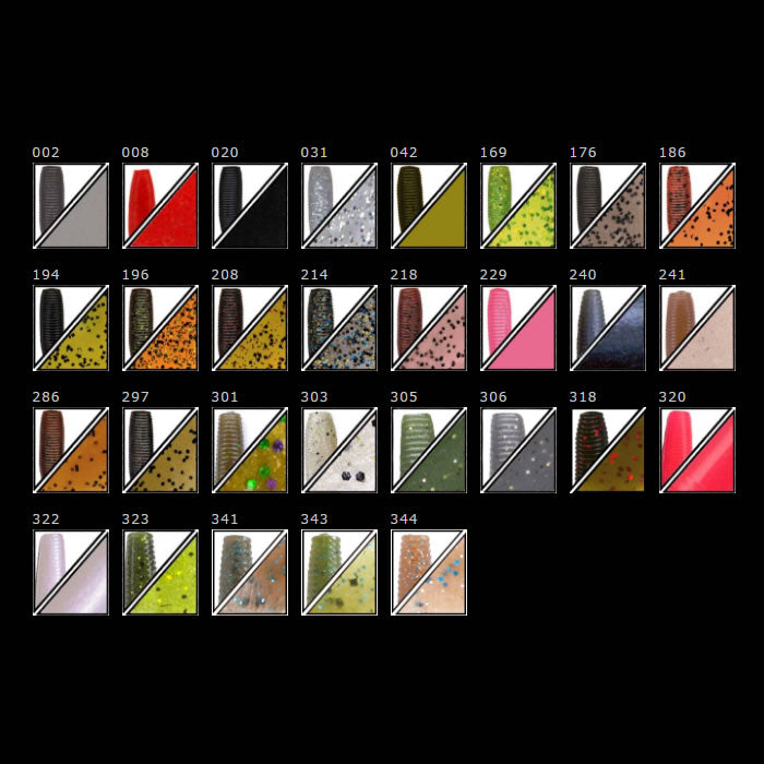 カットテールワーム 6.5インチ(#008~#912)