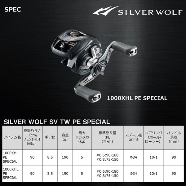 22 シルバーウルフ SV TW PE スペシャル