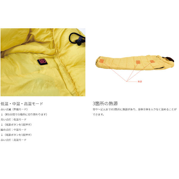 ヒートシュラフ ブラウン NT-SH03 2500M 60736