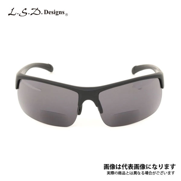 バイフォーカルネオ マットブラック/スモーク +2.5