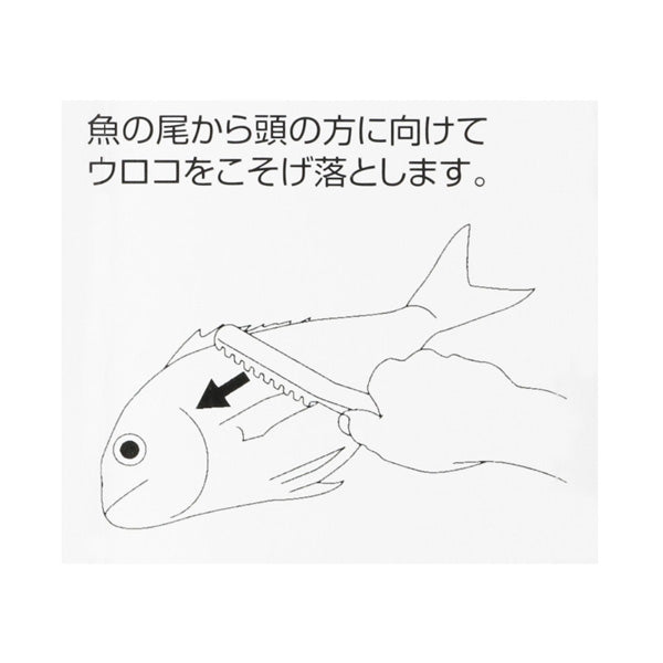 ベジライブ オールステンレスウロコ取り CC-1100