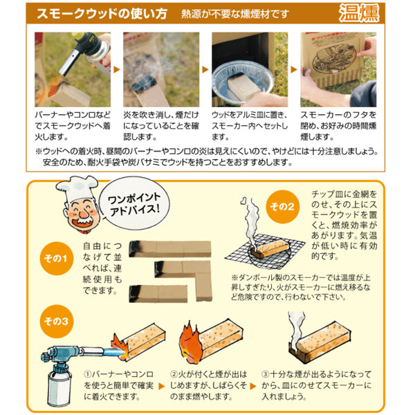 スモークウッド りんご ST-1552