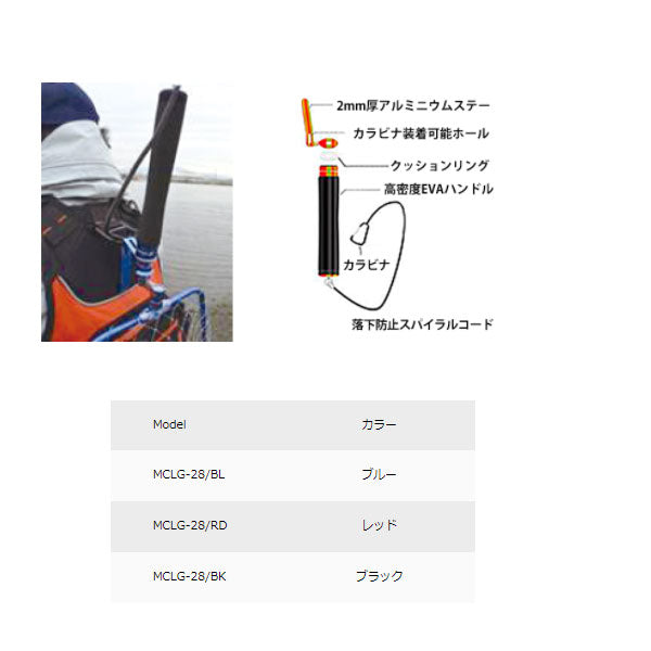 ランディングシステムグリップ MCLG-28 RD(レッド)