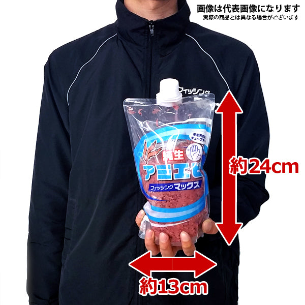 冷凍 チューブアミエビ (釣れる!アジマックス配合) 内容量約1kg