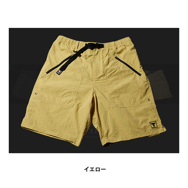 ナイロンハーフパンツ イエロー
