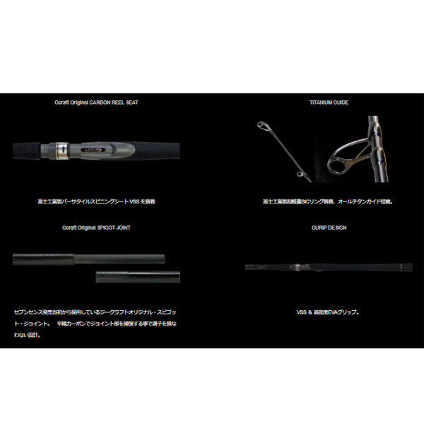 Gクラフト SEVEN-SENSE SR Monster Surf MSS-1062-SR 大型便