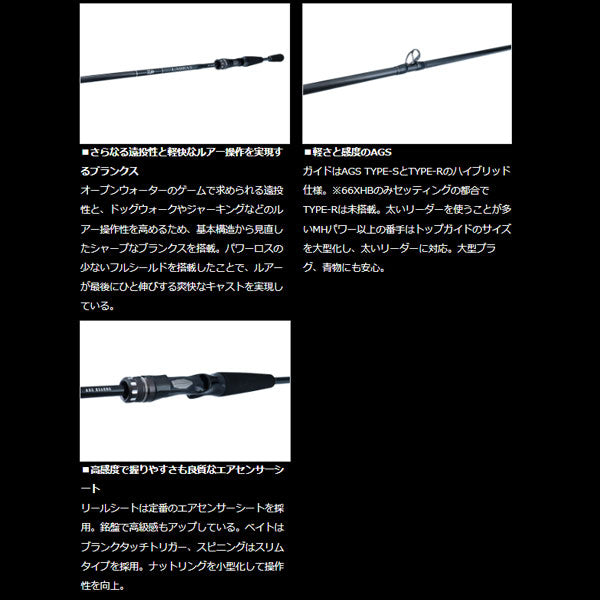 ラブラックス AGS ボートシーバス 66XHB
