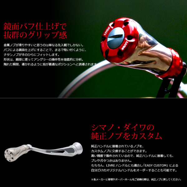 リブレ フォルテ ハンドルノブ 2個