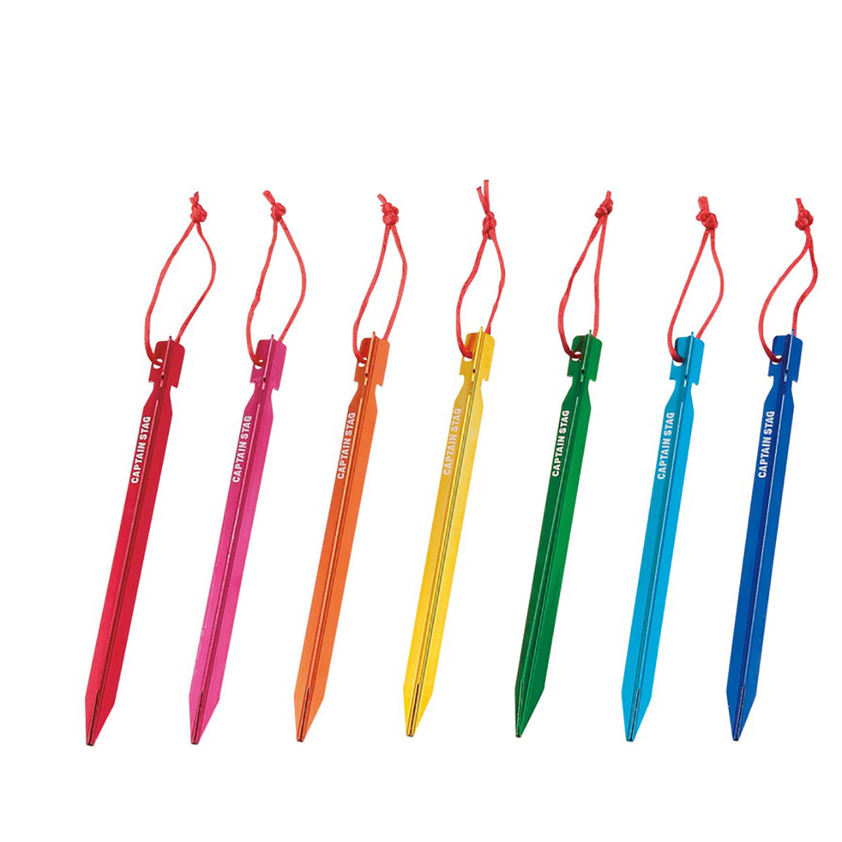 セブンカラーズ ジュラルミンペグ18cm UA-4505