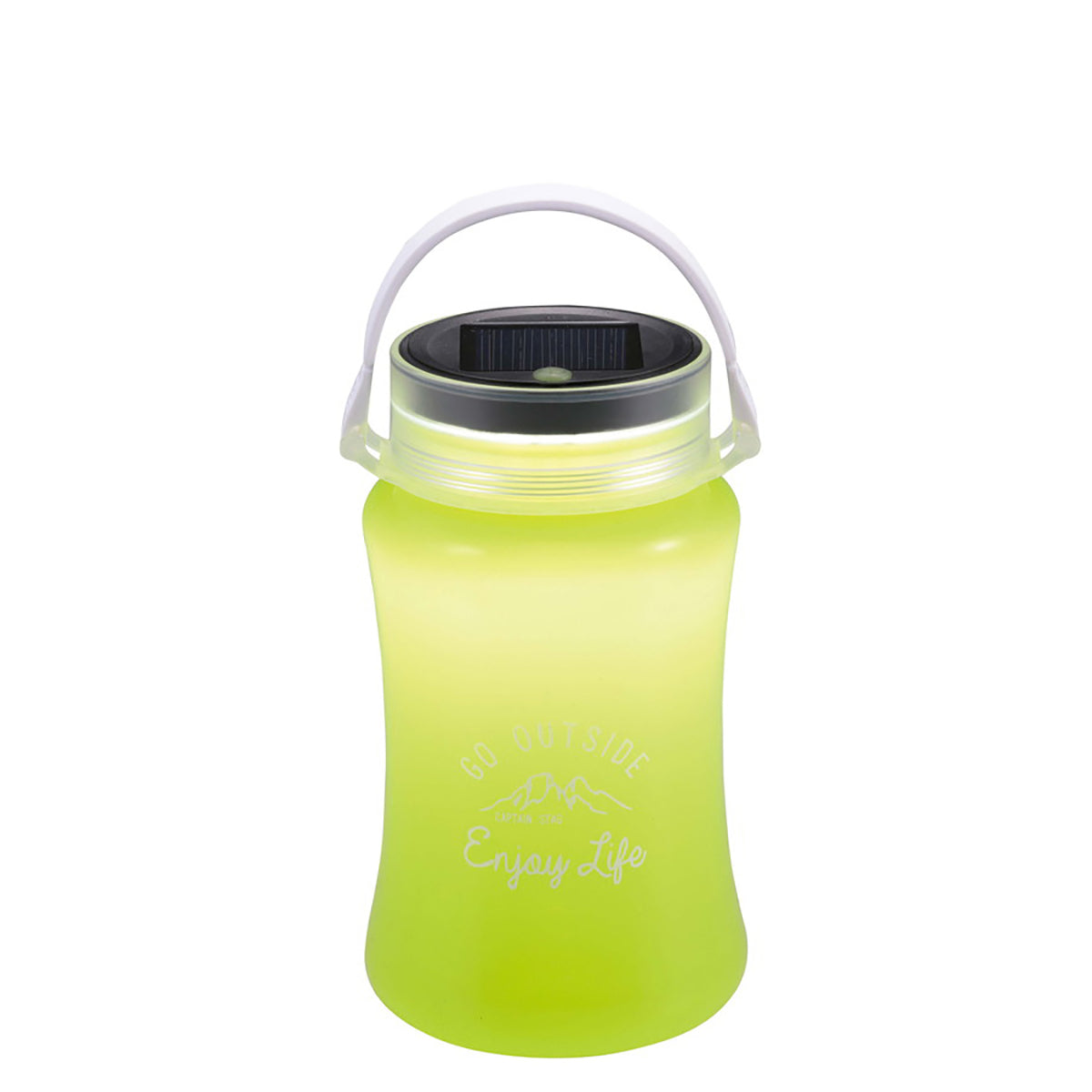 フローティングLEDランタン type2<ソーラー&USB充電式>(グリーン) UK-4044