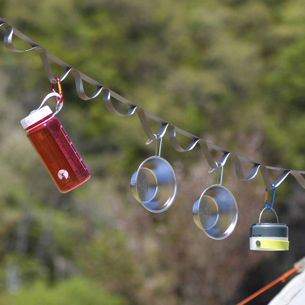 モンテ カラビナ付ループロープ(カーキ) UM-1566