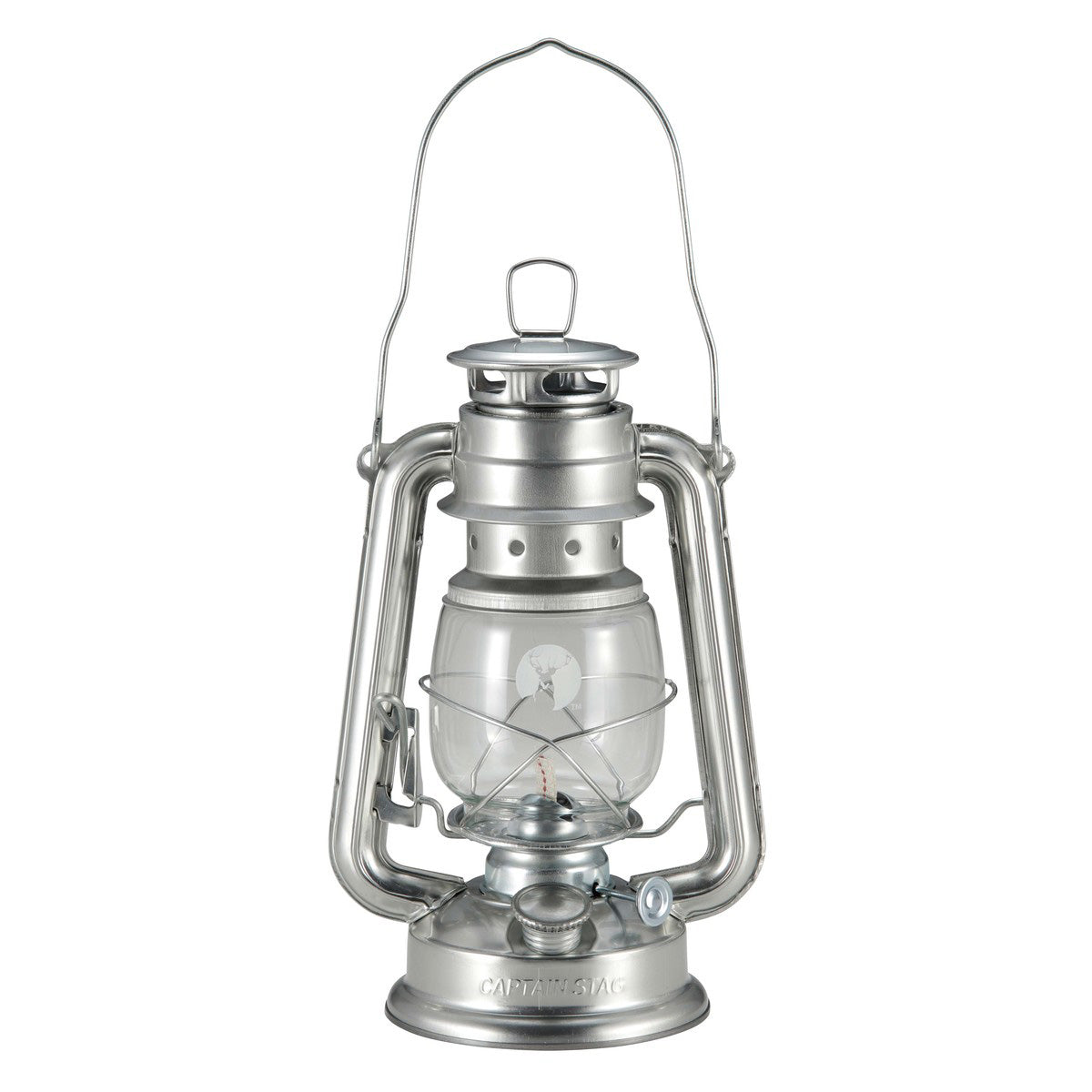 CS オイルランタン〈中〉(シルバー) UK-0512