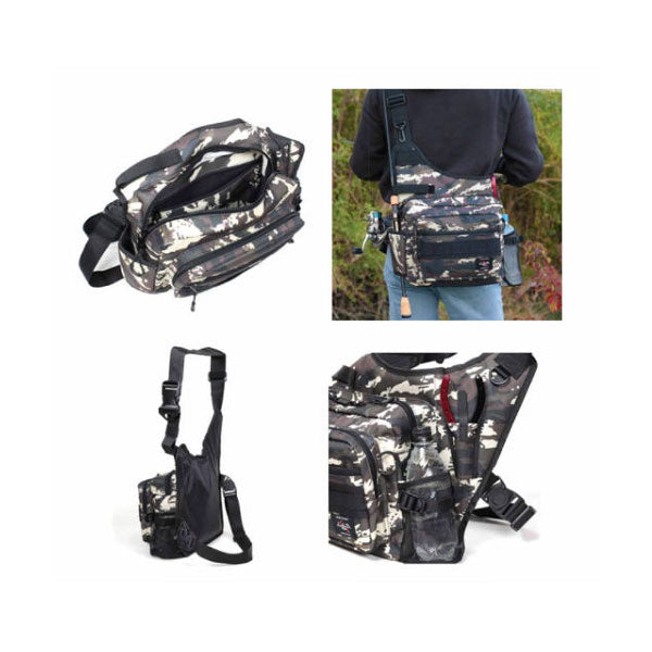 ワンショットサイド ネオ ブラックカモ