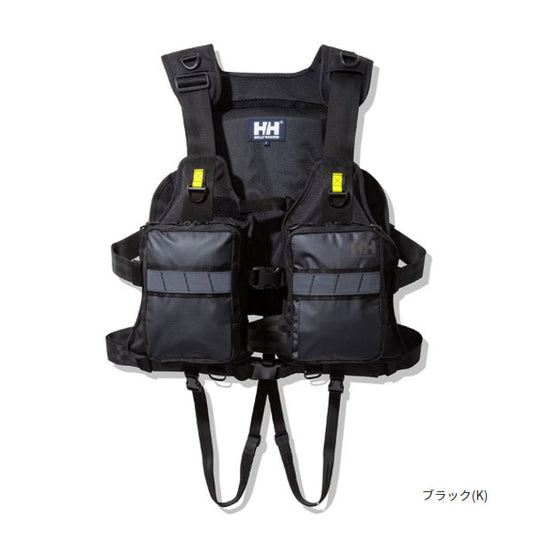 HHアングラーフローティングベスト（メンズ） HG12302 K ブラック フリーサイズ  2023年新製品