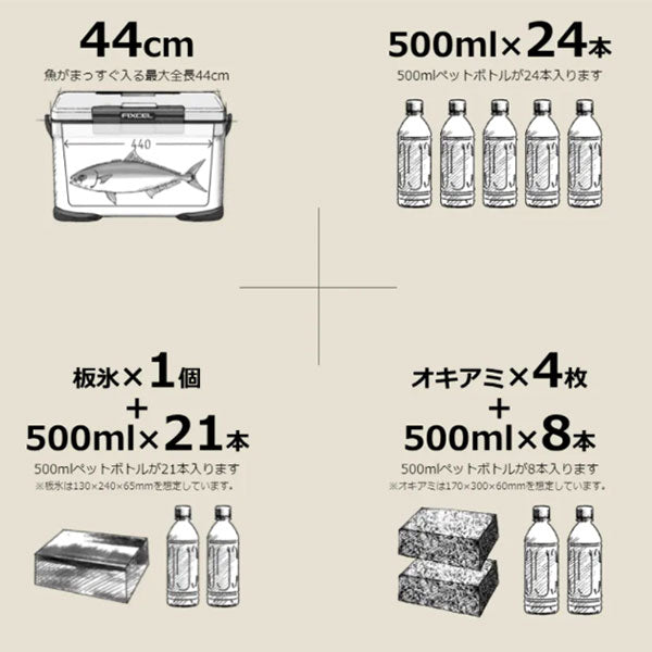 22 フィクセル リミテッド 30L NF-230V ホワイト