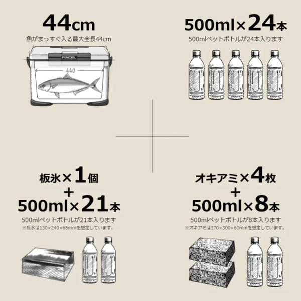 22 フィクセル ベイシス 30L NF-330V ベージュ