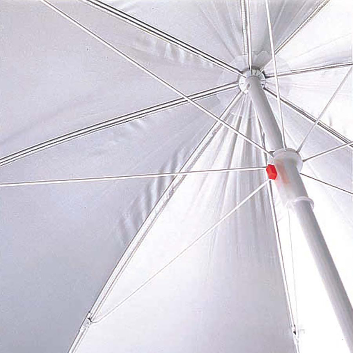ビューシーズンUVカットパラソル180cm(ブルー×シルバー) M-1566