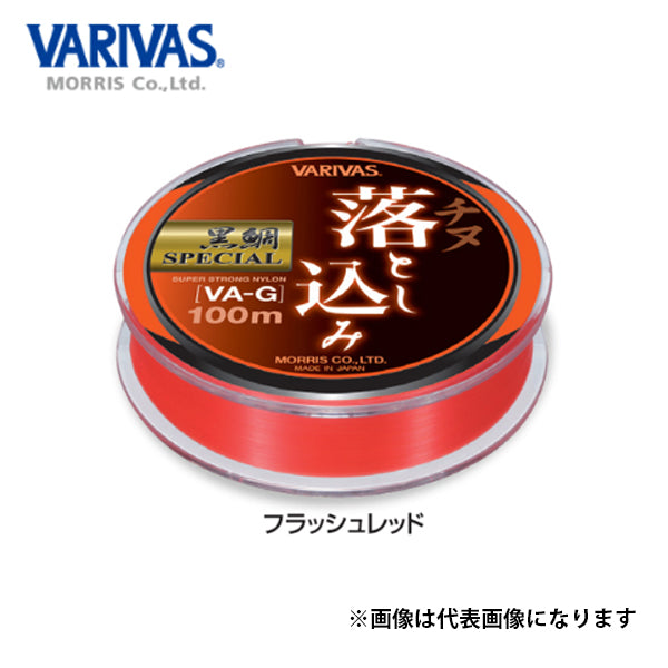 バリバス 黒鯛スペシャル 落とし込み VA-G 100m 3号