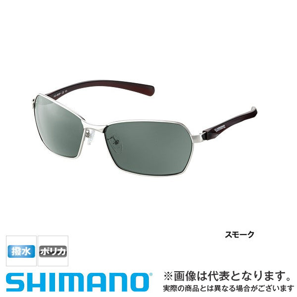 撥水メタルフィッシンググラスPC シルバー/BR S HG-065P