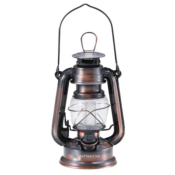 アンティーク暖色LEDランタン ブロンズ M-1328