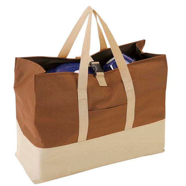 大型収納トートバッグ M ブラウン M-1681