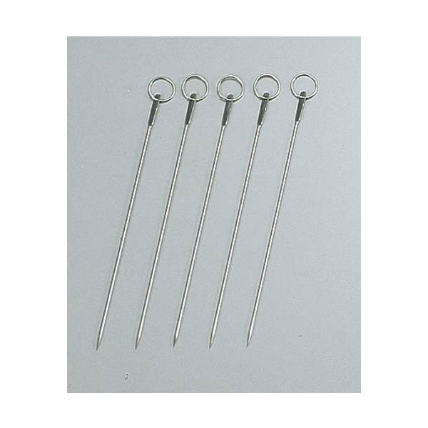 バーベキュー丸串 18cm 5本組 M-8051