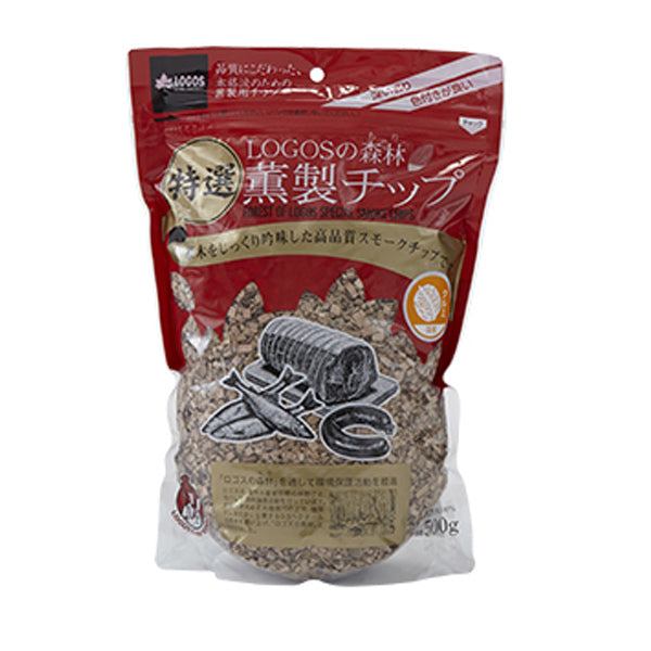 LOGOSの森林 特選薫製チップ500g(クルミ) 81066212