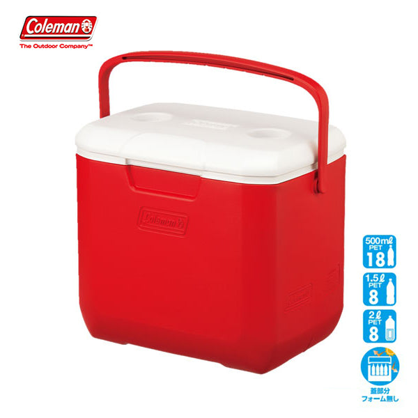 エクスカーションクーラー/30QT (レッド/ホワイト) 2000027862