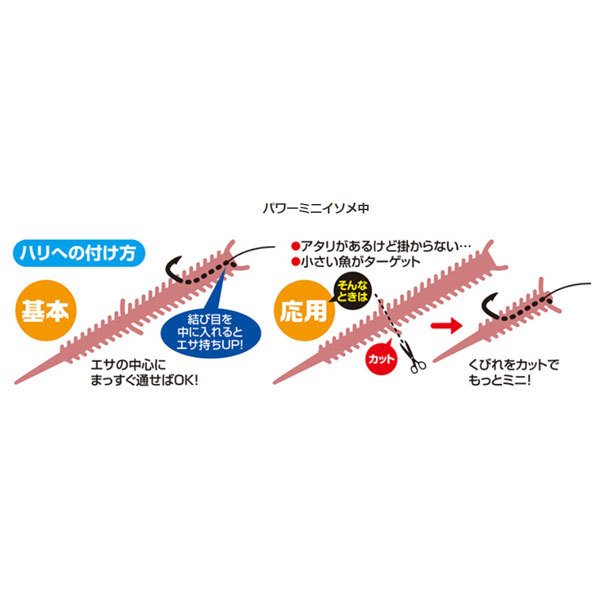 パワーミニイソメ(中)