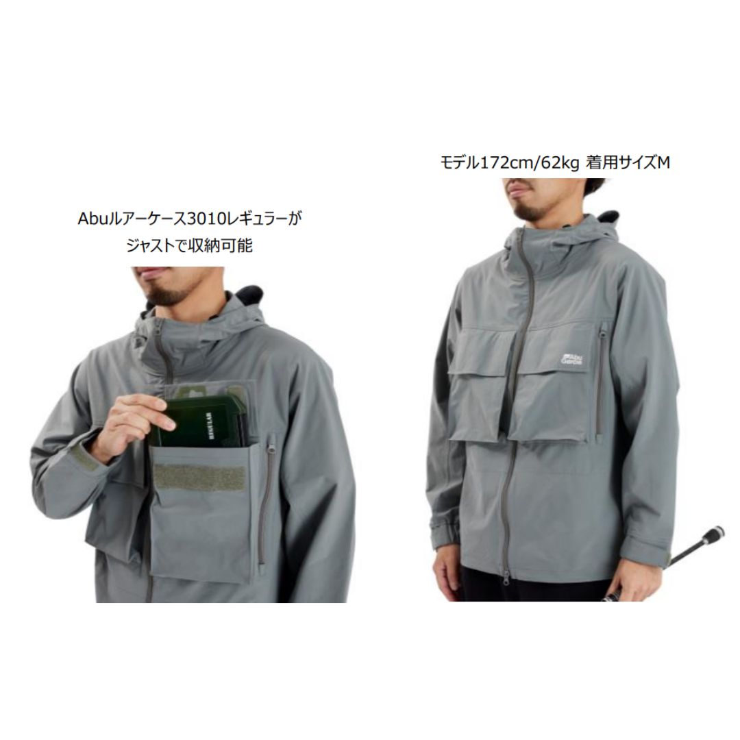 ウォーターレジスタントフィッシングパーカー