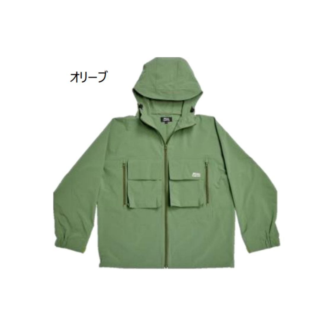 ウォーターレジスタントフィッシングパーカー