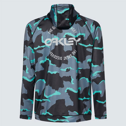 RASH HOODY 23.0 FOA405174 B1b Camo Black/Mint/Gray Lサイズ