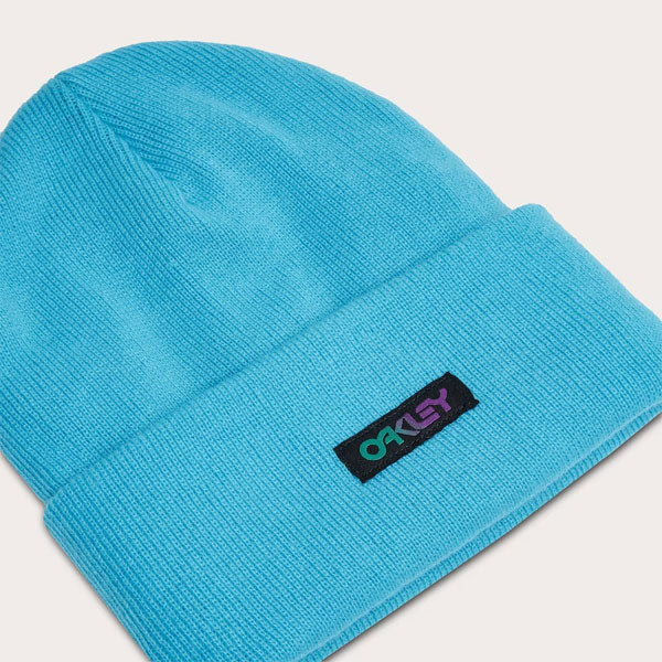 B1B GRADIENT PATCH BEANIE 642 Bright Blue FOS900707