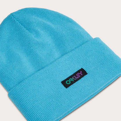 B1B GRADIENT PATCH BEANIE 642 Bright Blue FOS900707