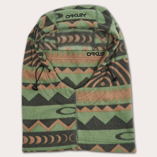 PRINTED PILE  BALACLAVA 9WV Green Norway Pattern FOS901332