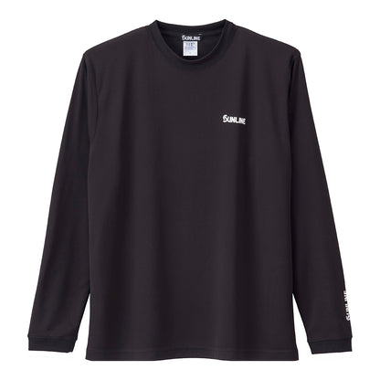 SUW-15403DLT ロングスリーブドライTシャツ ブラック