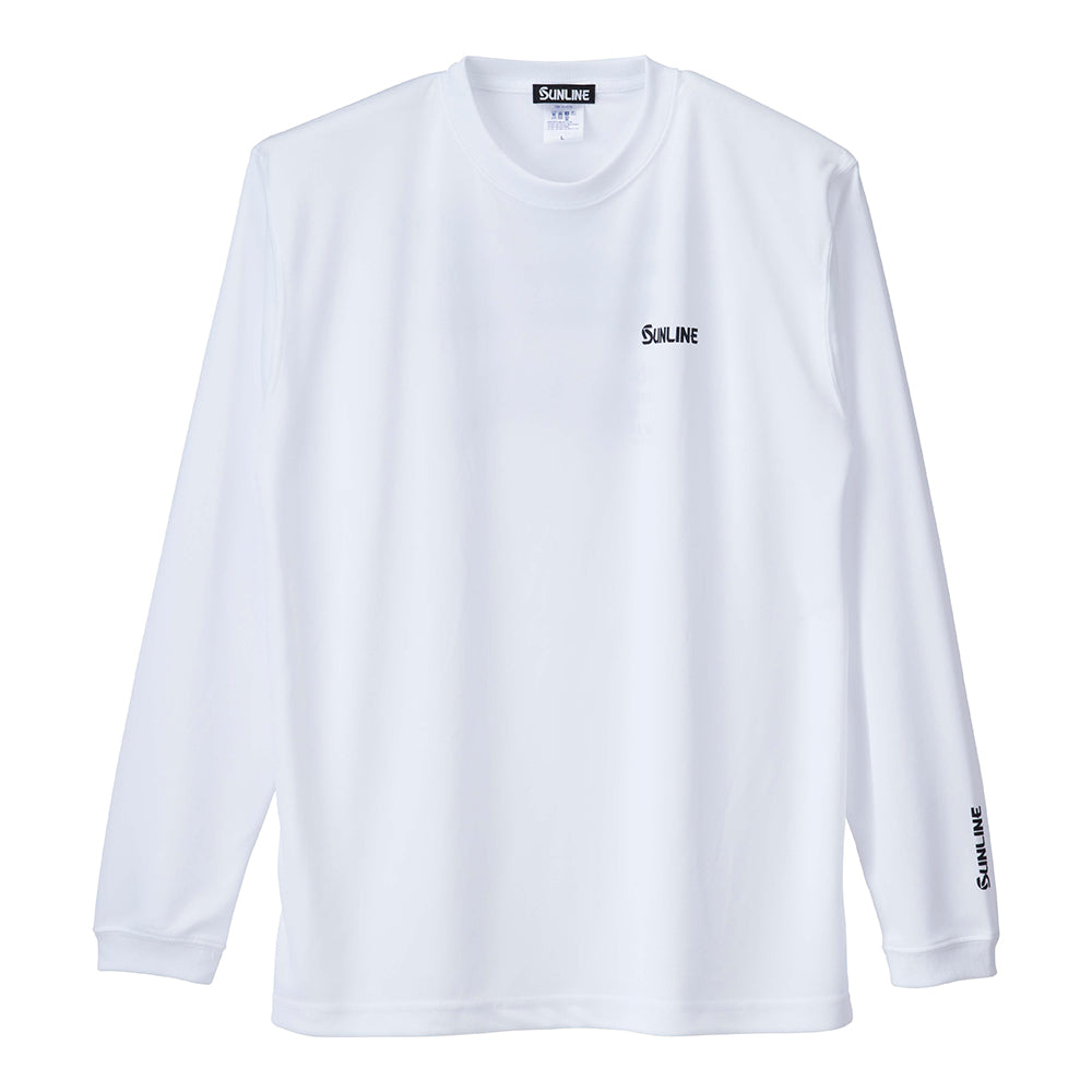 SUW-15403DLT ロングスリーブドライTシャツ ホワイト