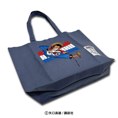 【AZZURRO】釣りキチ三平 TOTEBAG 24SS-AZ-5