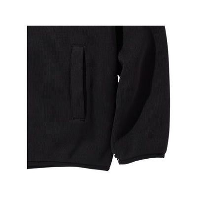 JP CORE KNIT FLEECE JK Mサイズ BLACK6000 5032621