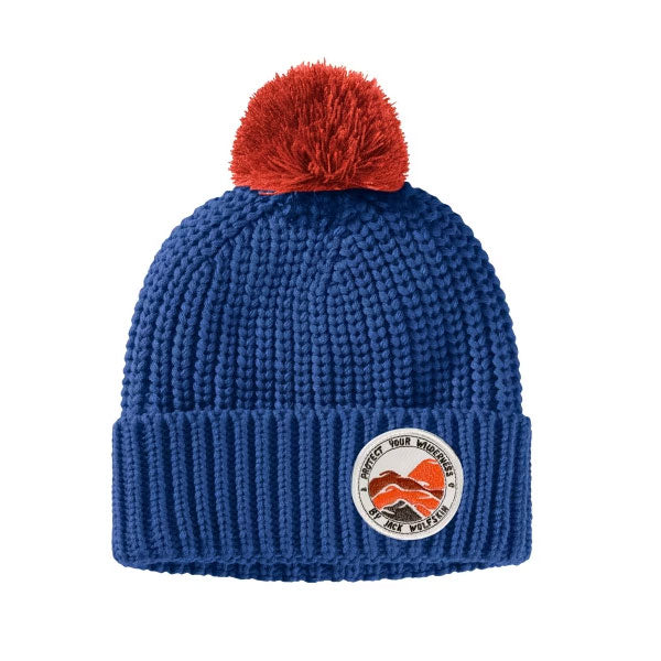 POMPOM BADGE BEANIE K M 1575 1911751