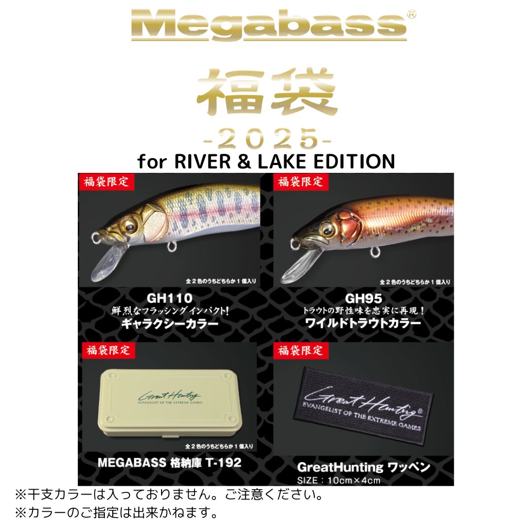 2025年 メガバス福袋 本流